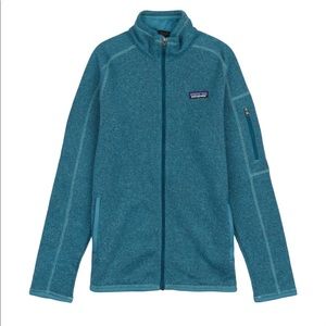 Patagonia women’s full zip better sweater LARGE